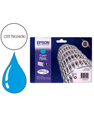 Ink jet epson 79xl wf 4630 4640 5110 5190 5620 5690 cian 2000 pag 