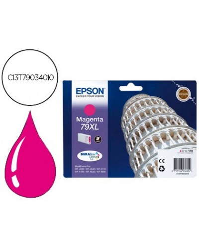 Ink jet epson 79xl 900p wf 4630 4640 5110 5620 5690 5690 magenta 2000 pag 