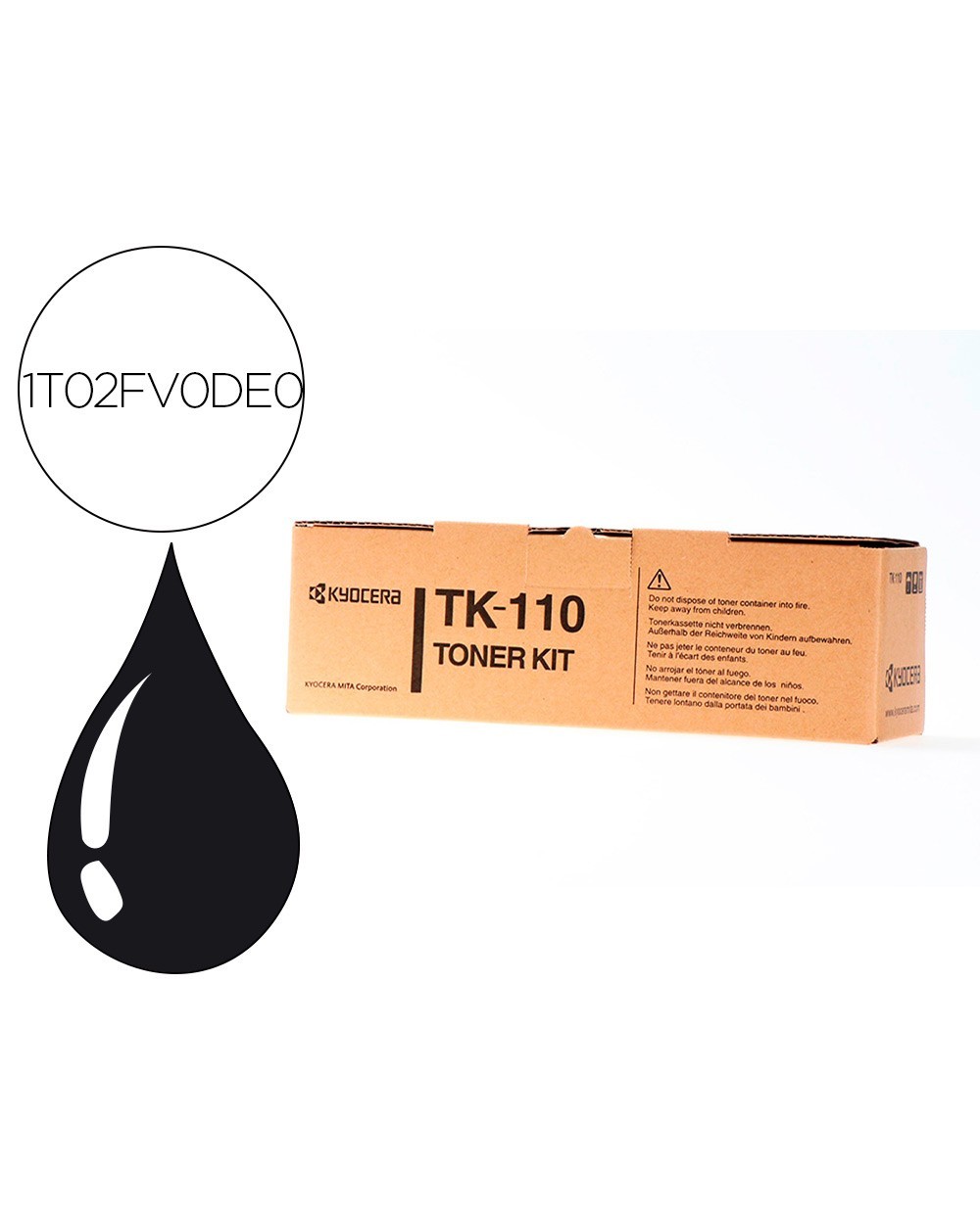 Toner kyocera mita fs 720 820 920 tk110 alta capacidad