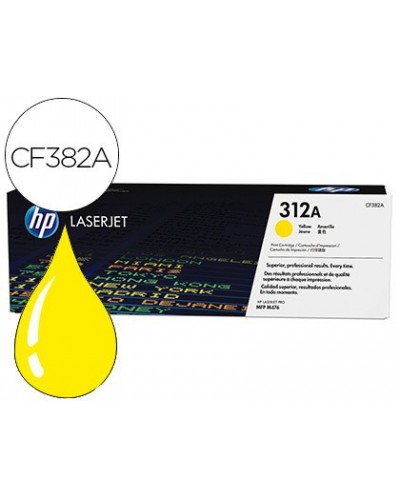 Toner hp 312a laserjet pro mfp m476 amarillo 2700 pag 