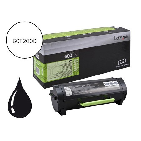 Toner lexmark mx310 mx410 mx510 negro 2500 pag 