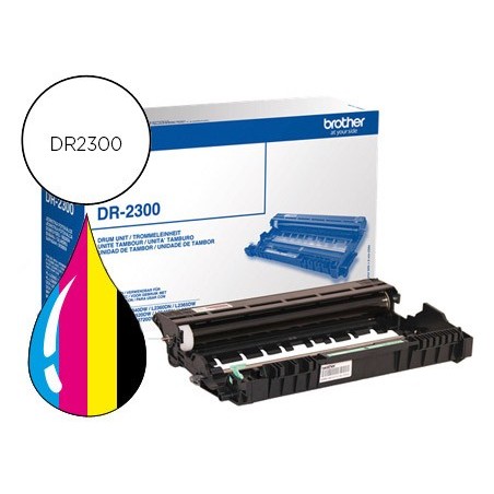 Tambor brother dr 2300 dcpl2500d dcpl2520dw mfcl2700dw mfcl2720dw negro 12000 pag