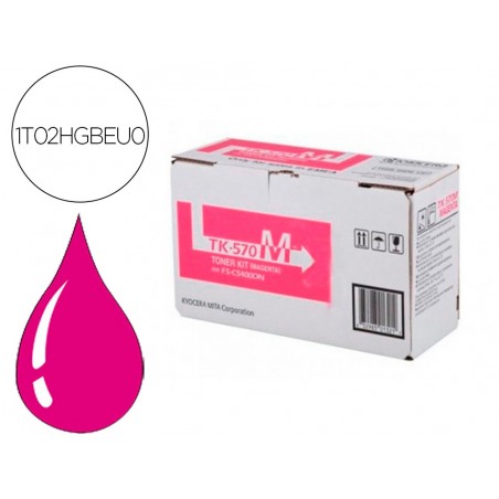 Toner kyocera toner laser tk570m para fs 5400 magenta