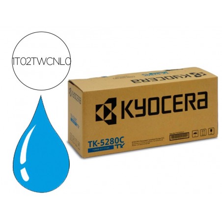 Toner kyocera tk5280c cian para ecosysm6235 6635cidn