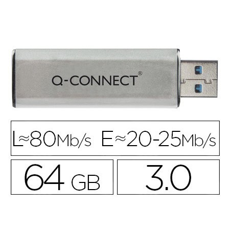 Memoria usb q connect flash 64 gb 30