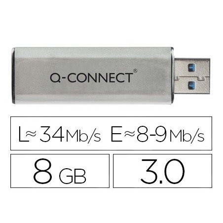 Memoria usb q connect flash 8 gb 30