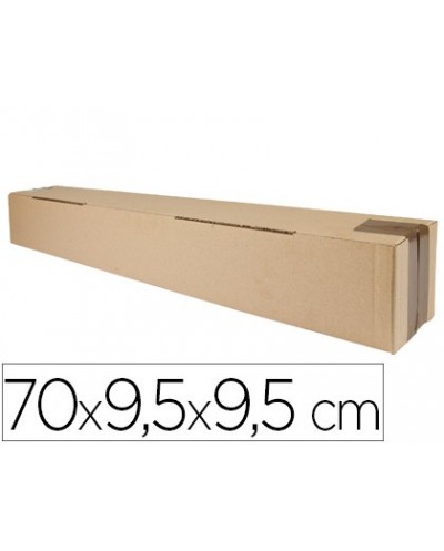 Caja para embalar q connect tubo medidas 725x95x95 mm espesor carton 3 mm