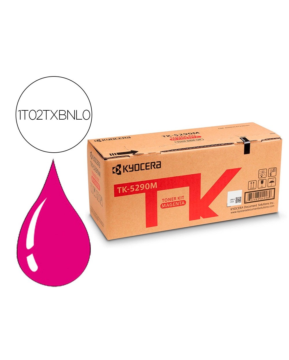 Toner kyocera mita tk 5290m magenta