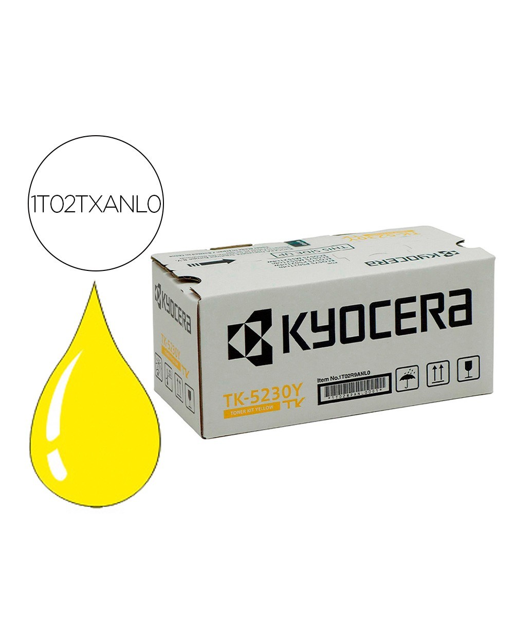 Toner kyocera mita tk 5230y amarillo 2200 pag