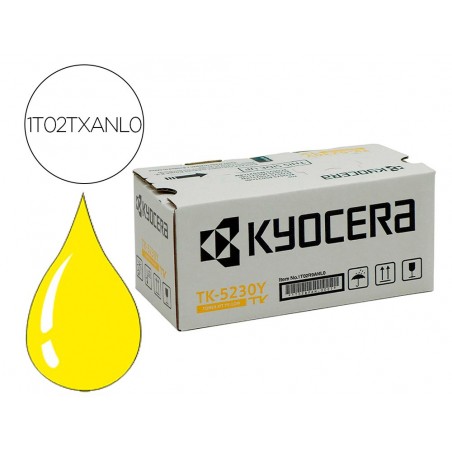 Toner kyocera mita tk 5230y amarillo 2200 pag