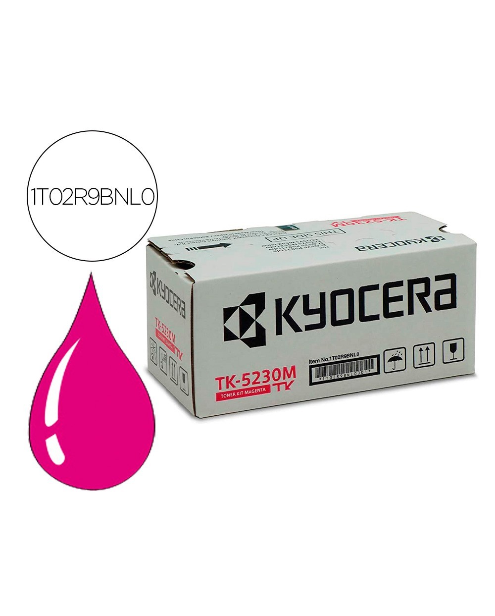 Toner kyocera mita tk 5230m magenta 2200 pag