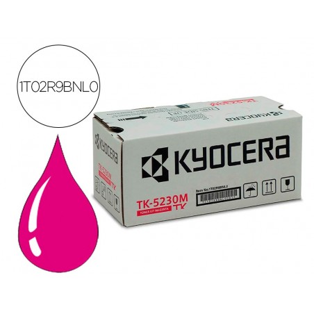 Toner kyocera mita tk 5230m magenta 2200 pag