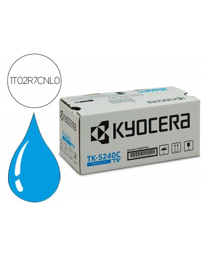 Toner kyocera tk 5240c mita m5526cdn cian 3000 p ginas