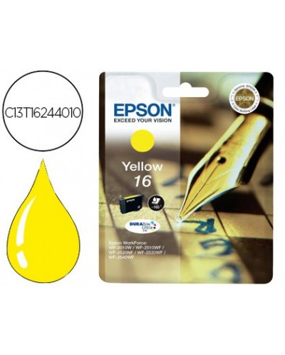 Ink jet epson 16 wf2010w wf2510wf wf2520nf wf2530wf wf2540wf amarillo 175 pag