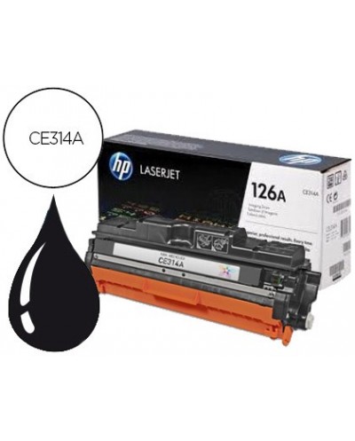 Tambor hp ce314a color laserjet ce918a 865a 866a cf346a negro 14000pag