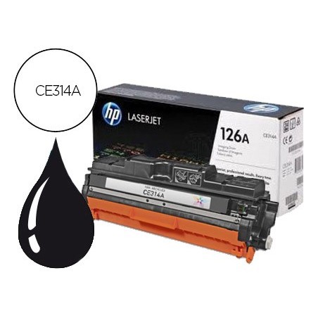 Tambor hp ce314a color laserjet ce918a 865a 866a cf346a negro 14000pag