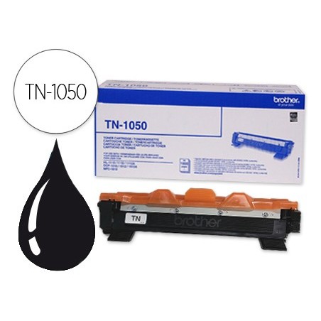 Toner brother tn 1050 hl1110 dcp1510 mfc1810 negro 1000 pag