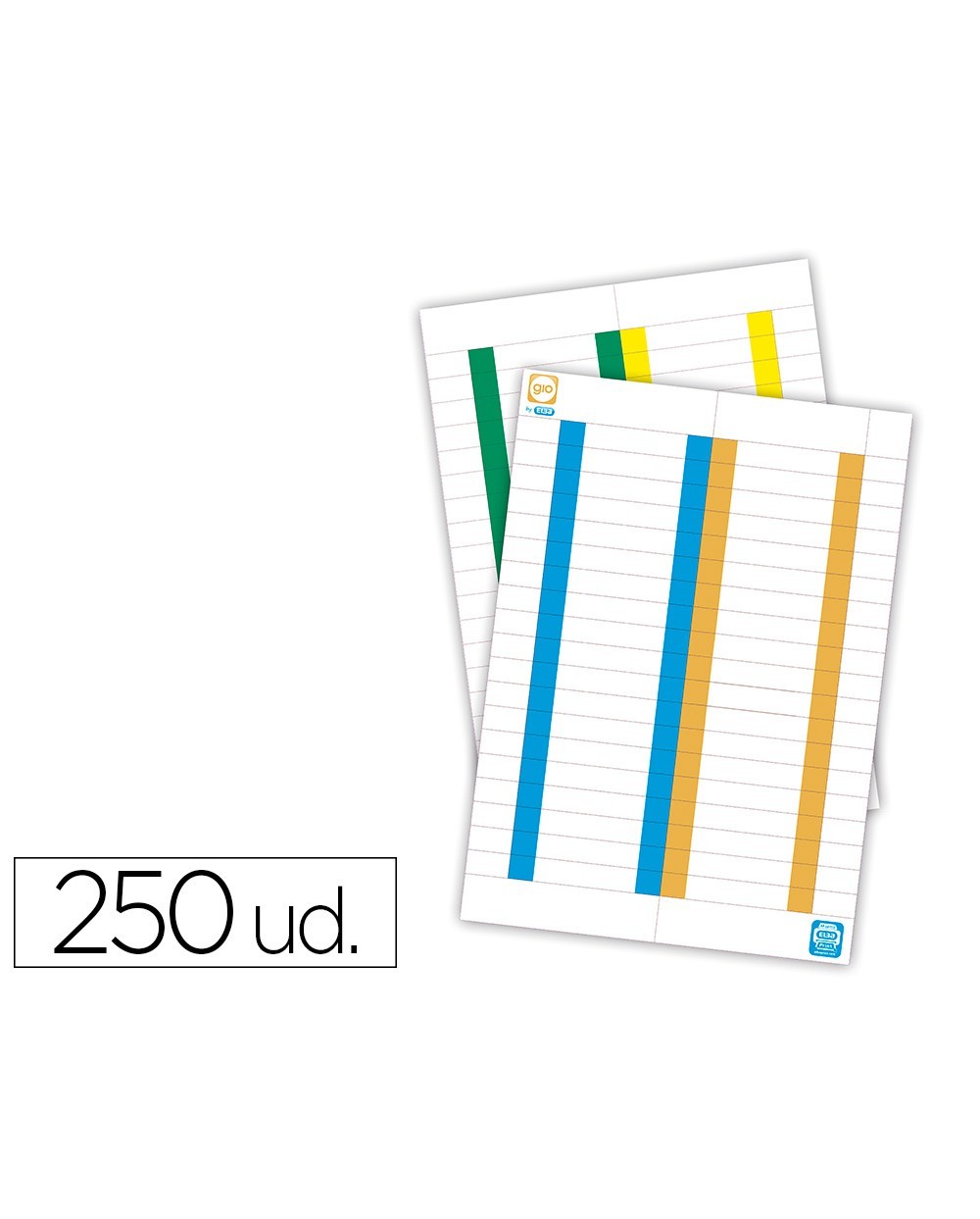 Tira de papel para visores pack de 380 etiquetas