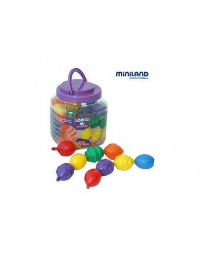 Juego miniland maxichain 4 cuentas colores surtidos