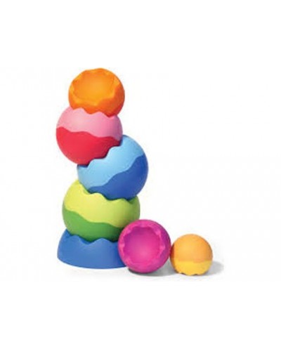 Juego esferas apilables fat brain tobbles neo 7 colores y tamanos surtidos