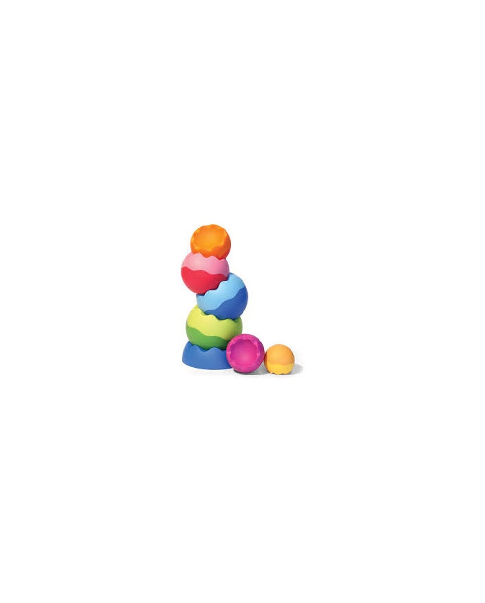 Juego esferas apilables fat brain tobbles neo 7 colores y tamanos surtidos