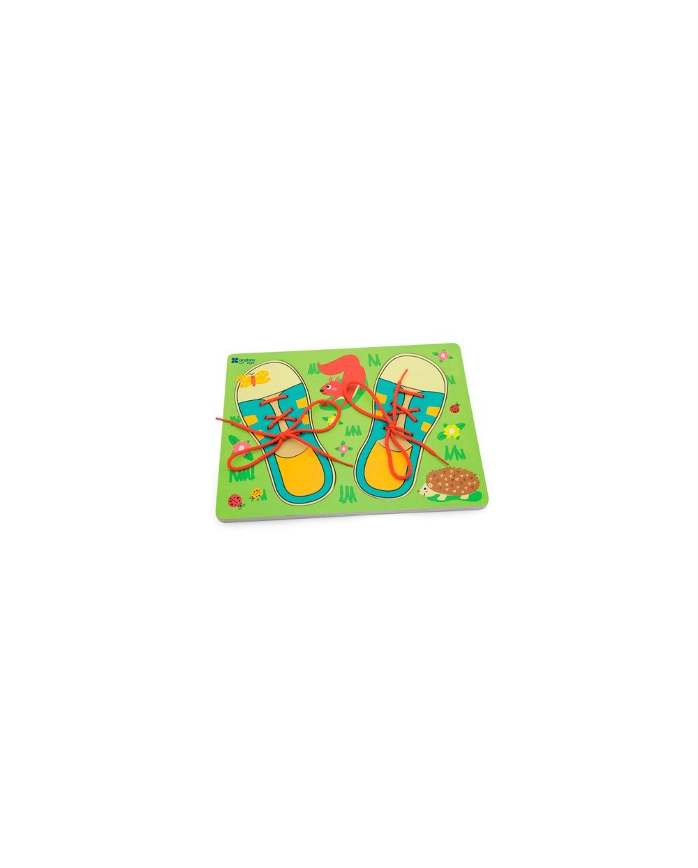 Juego andreutoys enhebrar hilar y coser 30x225x13cm