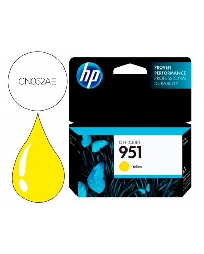 Ink jet hp inyeccion 951 a7f64a 1000 paginas amarillo