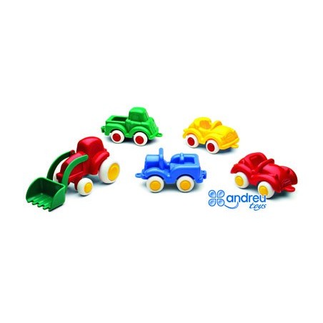 Juego vikingtoys mini vehiculos polipropileno 7 cm caja de 30 unidades surtidos