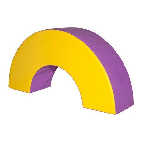 Balancin sumo didactic amarillo lila 120x30x60 cm