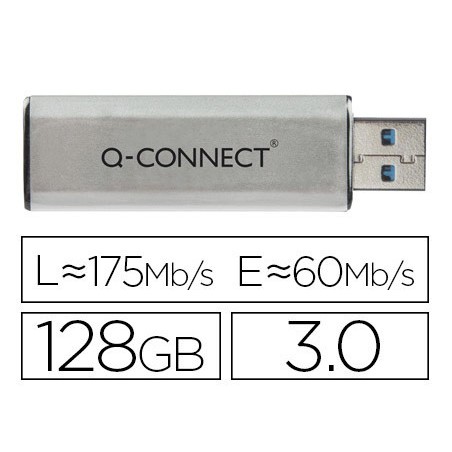 Memoria usb q connect flash 128 gb 30