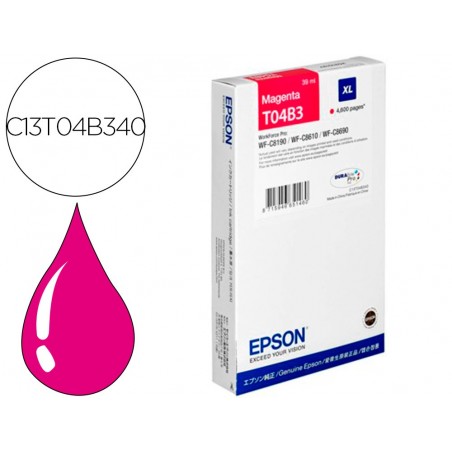 Ink jet epson wf c81xx wf c86xx xl magenta