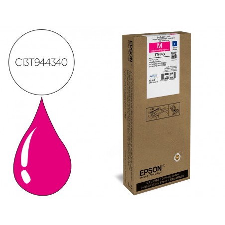 Ink jet epson wf c5xxx series ink l magentaa 3000