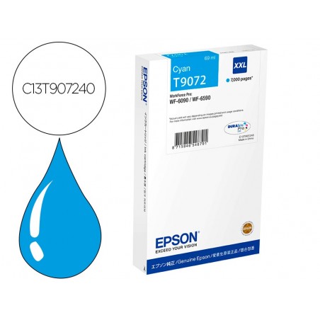 Ink jet epson wf 6xxx cian xxl