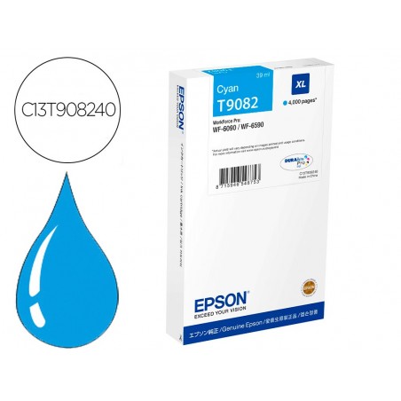 Ink jet epson wf 6590dwf wf 6090dw cian xl