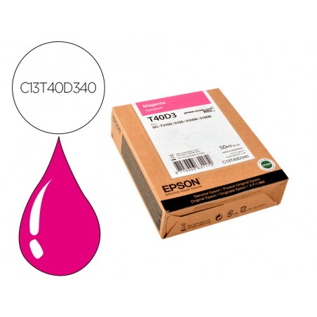 Ink jet epson ultrachrome xd2 magenta t40d340 sc t3100 sc t5100 50 ml