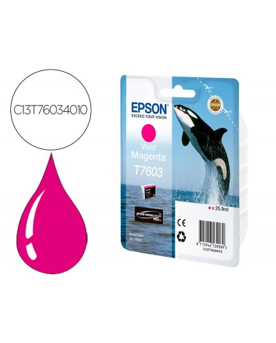 Ink jet epson surecolor sc p600 magenta vivo