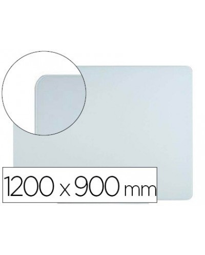 Pizarra blanca bi office cristal magnetica 1200x900 mm