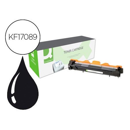 Toner q connect compatible brother tn2010 hl 2130 2132 2135 negro 1000 pag