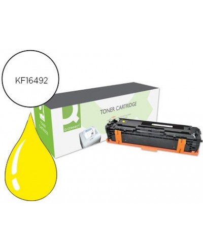 Toner q connect compatible hp cf212a color laserjet m251n 251nw 276n 276nw amarillo 1800 pag