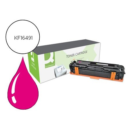 Toner q connect compatible hp cf213a color laserjet m251n 251nw 276n 276nw magenta 1800 pag