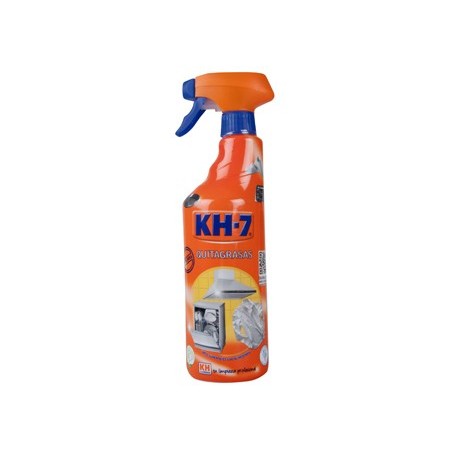 Quitagrasa kh 7 con pistola pulverizadora apto para superficies de uso alimentario botella de 650 ml