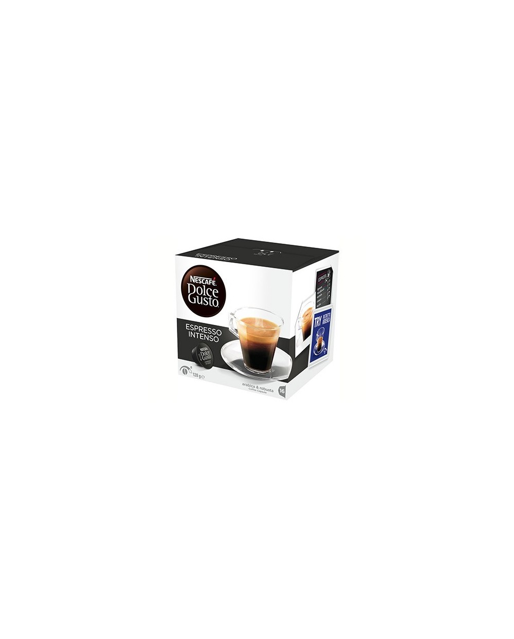 Cafe dolce gusto cafe espresso intenso monodosis caja de 16 unidades