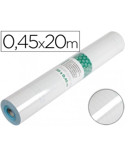 Rollo adhesivo liderpapel transparente rollo de 045 x 20 mt