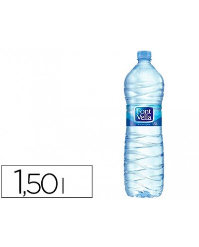 Agua mineral natural font vella botella sant hilari 15 l