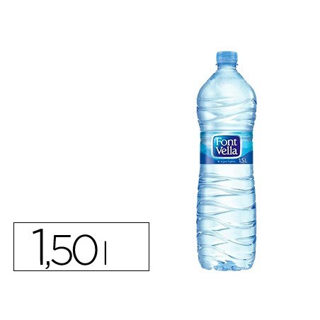 Agua mineral natural font vella botella sant hilari 15 l