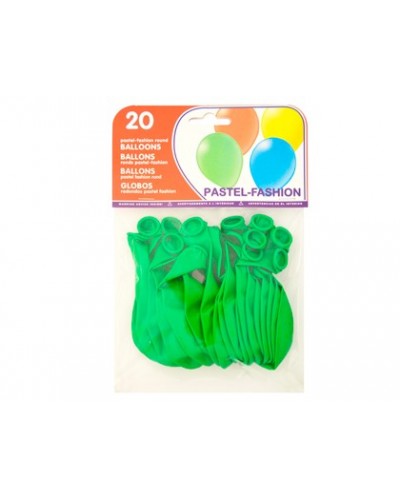 Globos verde pistacho bolsa de 20 unidades