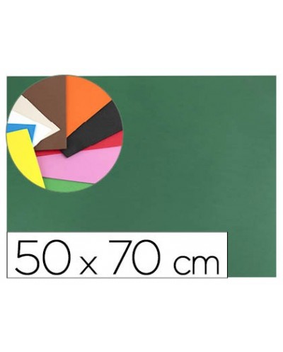 Goma eva liderpapel 50x70cm 60g m2 espesor 15mm verde oscuro