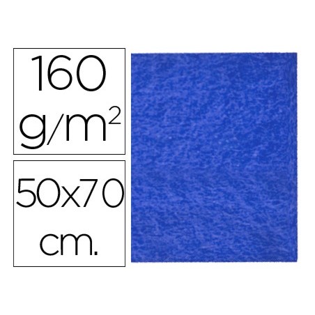 Fieltro liderpapel 50x70cm azul oscuro 160g m2