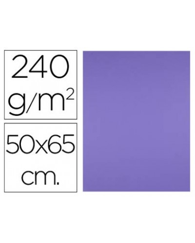Cartulina liderpapel 50x65 cm 240 g m2 purpura