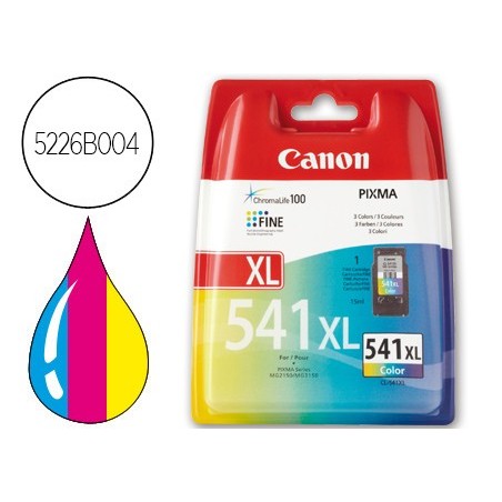 Ink jet canon cl 541xl color pixma mg2150 mg3150